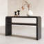 Console de style nordique moderne et élégante noire-1167382005