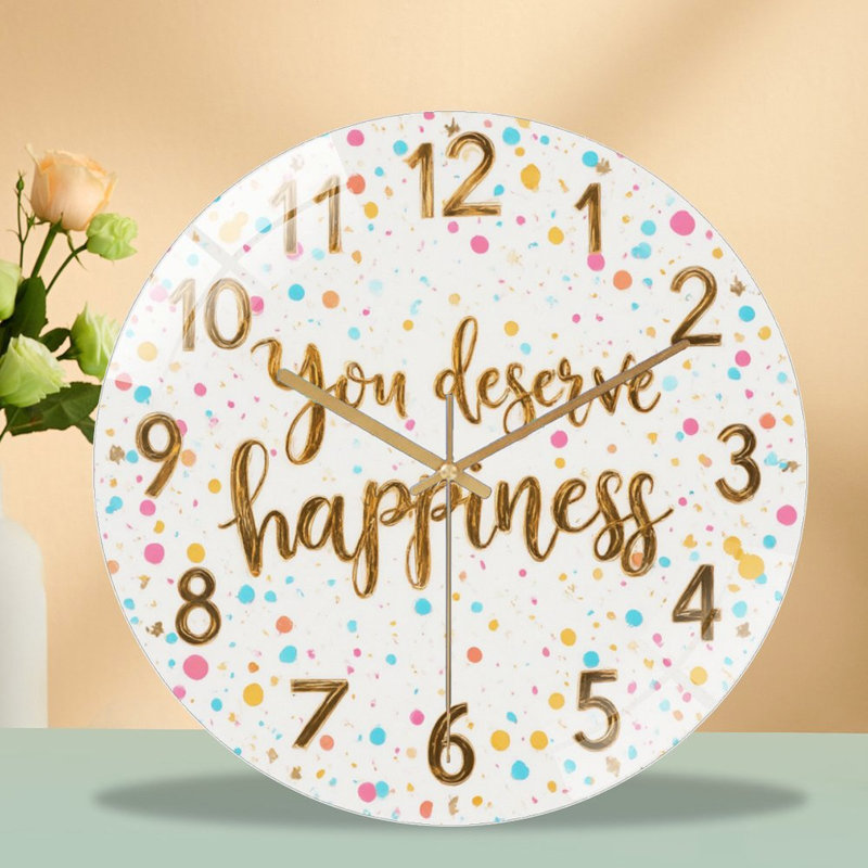 Horloge murale 12 po