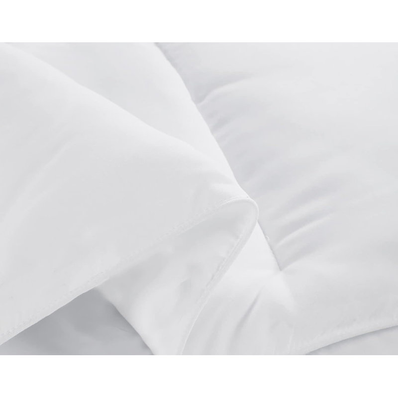 Breathable Box-stitch All Season Down Alternative Comforter, Queen Comforter, White