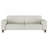 Greige Upholstered Tufted Sofa
