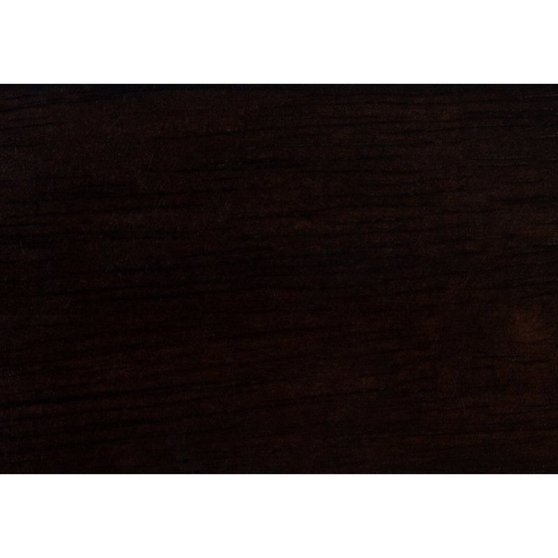 De 2, pivotant à 360 degrés, hauteur de bar, structure en bois brun, rembourrage de siège noir, finition et tabouret attrayant 2, fonction pivotante, structure foncée, coussin, moderne et confortable