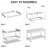 31.5 Inch Coffee Table with 2-Tier Storage, Modern Industrial Rectangular Living Room Table, Compact MDF & Particle Board Build, Durable & Easy Assembly, Ideal for Apartments & Offices