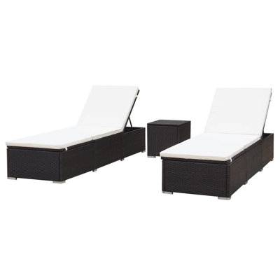 Outdoor Chaise Lounge , Cushion Included