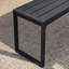 Allanah Metal Outdoor Bench-1532842124