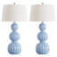 Lampe de table côtière moderne en céramique 28 po avec gradateur à 3 voies Sabb-103065123