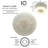 Plastic LED Flush Mount