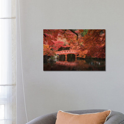 Autumn In Japan V by Daniel Kordan - Wrapped Canvas Print