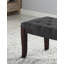 Banc capitonné Linon, tissu-1089467991