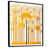 Black Floater Framed