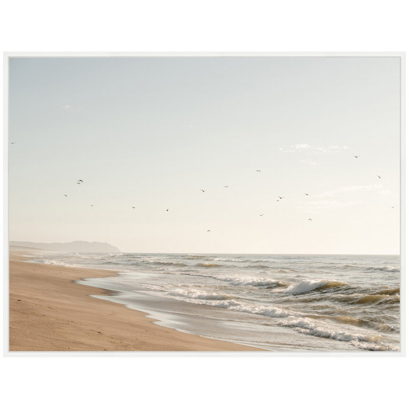 «Coastal Flight» par Crystal Lynn Collins, reproduction d'art sur toile encadrée