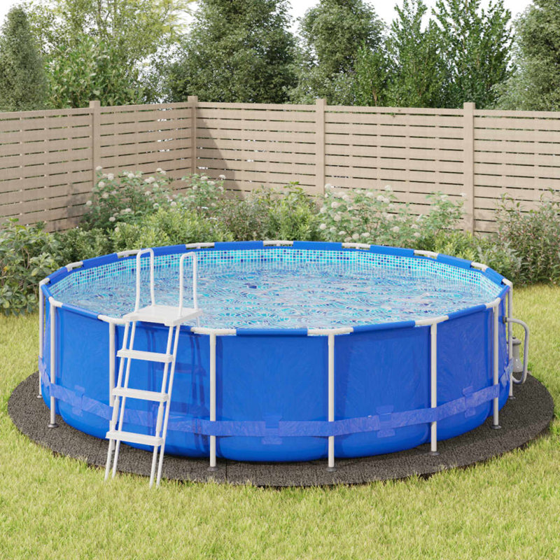 Pool Ground Cloth Polyester Geotextile, 100cm H x 550cm W x 550cm D