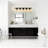 Crystal Vanity Light Fixture, Modern Bathroom Lighting With Square Shades For Over Mirror Wall Mount, Dimmable E26 Socket-146467021-146467010