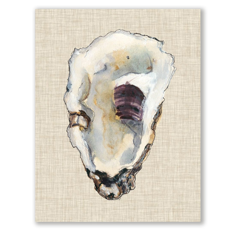 Oyster Shell Study III, estampe numérique sur toile tendue