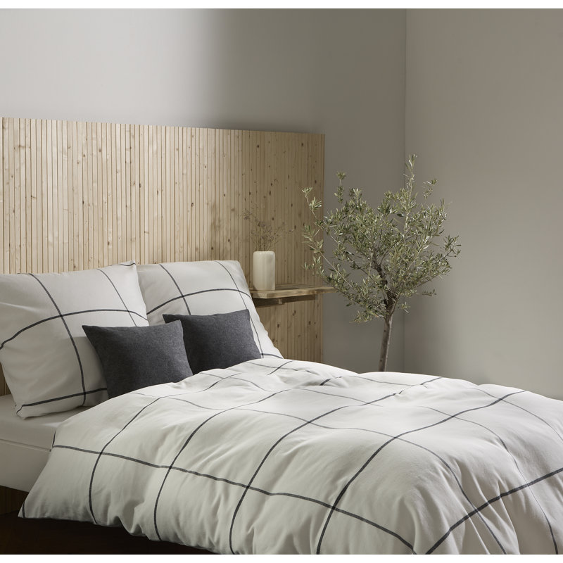 Lech Cotton Flannel Duvet Cover Set Set