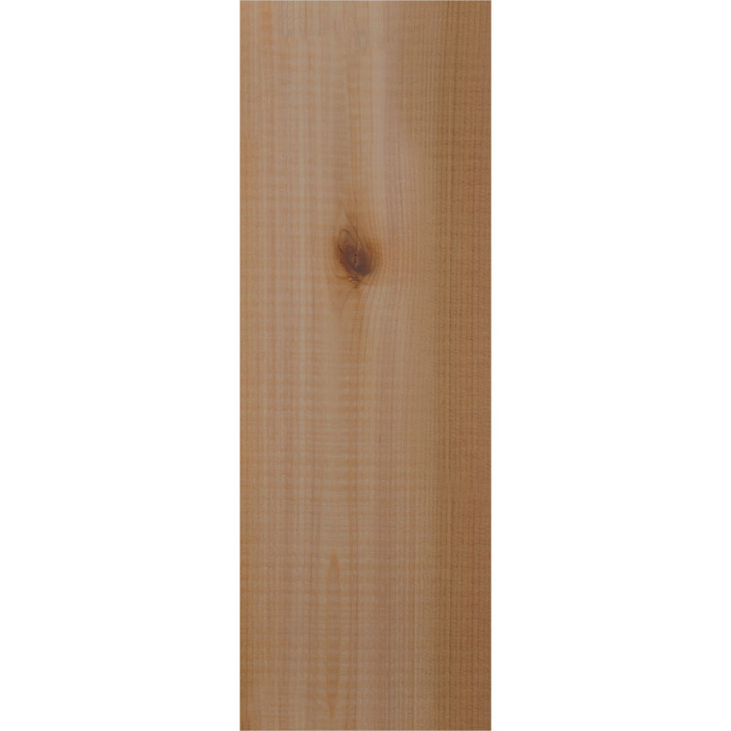 Carmel Corbel w/Backplate, 16" H x 5.5" W x 8" D, Smooth, Western Red Cedar