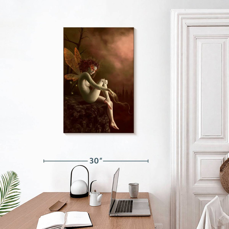 Kelan Not Alone, 30" H x 20" W
