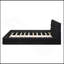 Grand lit plateforme tapissier Modern