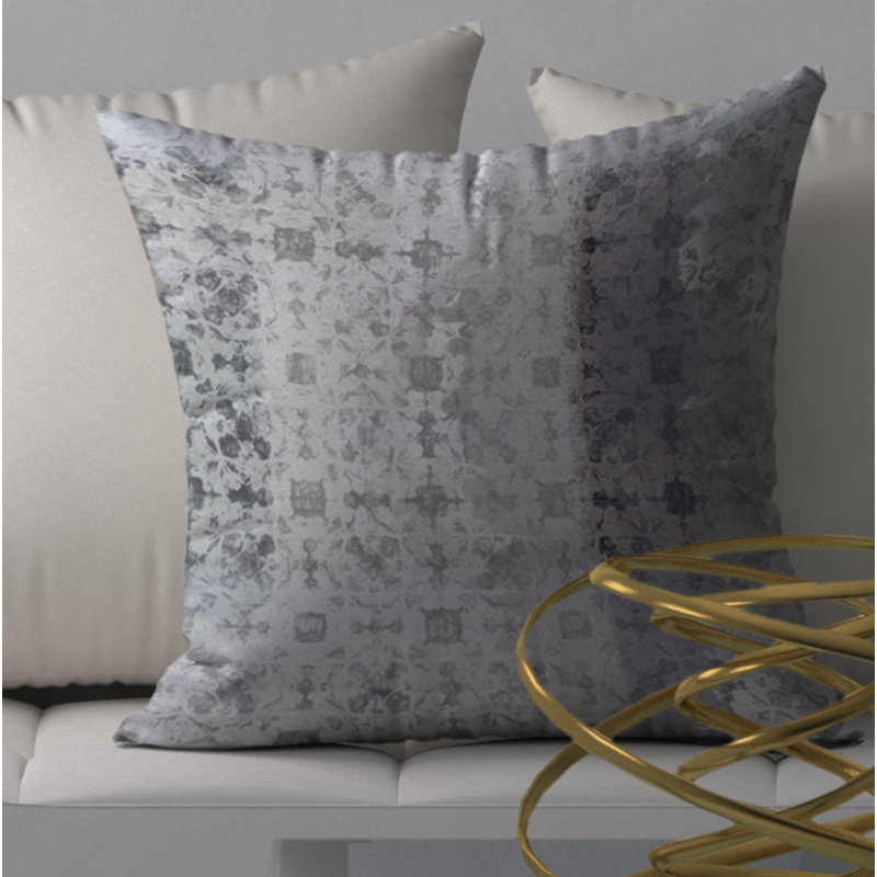 Housse de coussin carrée/insert, 24 po x 24 po