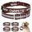 Adjustable Microfiber Leather Personalized Dog Collar