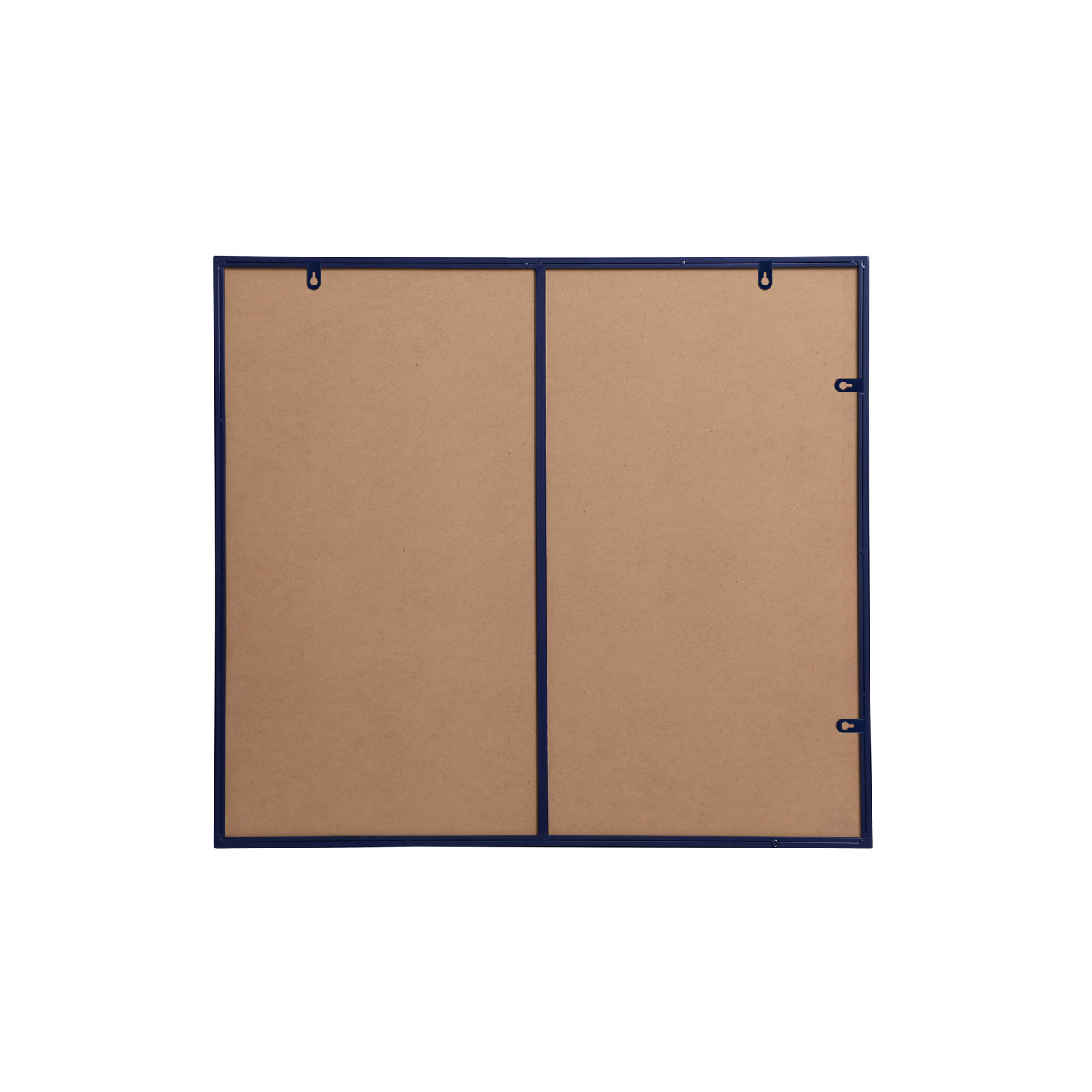 Sabine Metal Rectangle Wall Mirror, 40" x 36", Blue