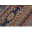 Tapis oriental bleu en laine noué à la main 9 pi x 12 pi Baccio