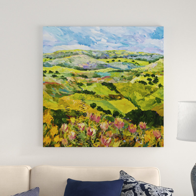«Half Way Home» par Allan Friedlander, reproduction d'art sur toile, H 36 po x l 36 po, Toile tendue