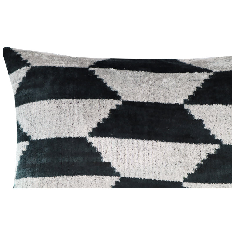 Velvet Lumbar Pillow Cover & Insert