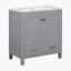 30 " W 1 Single Vanity Bathroom Vanity With Top-98706548