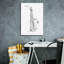 «Saxophone Sketch» par Ethan Harper, art mural sur toile-974622260