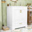 Meuble-lavabo simple autoportant moderne avec lavabo en céramique durable, portes à fermeture en douceur et rangement-1704851114