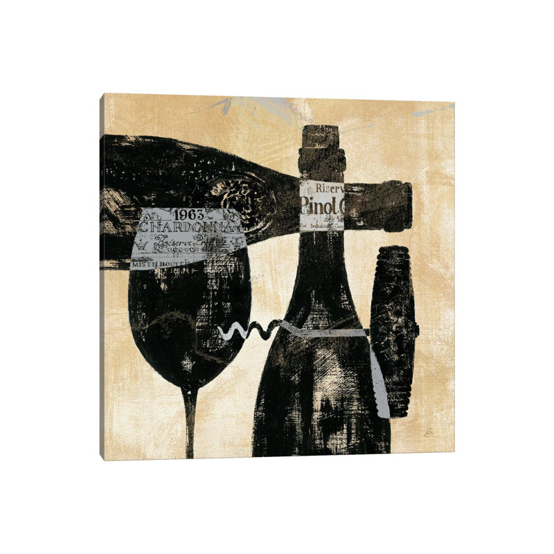 Wine Selection I by Daphne Brissonnet - Wrapped Canvas Gallery-Wrapped Canvas Giclée, Wrapped Canvas