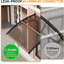 ZACOO 150cm W x 100cm D Polycarbonate Cover Retractable Patio Awning-129508189