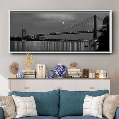 George Washington Bridge- Framed Canvas