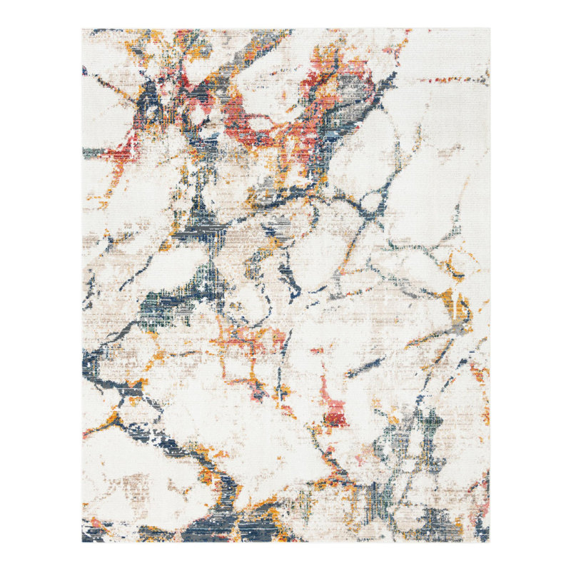 Caparro Abstract Indoor Rug, Rectangle 9' x 12'