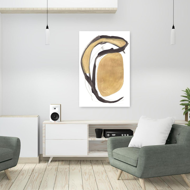 Art contemporain contemporain abstrait, H 36 po x l 24 po