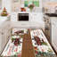 Ensemble de tapis de cuisine de Noël