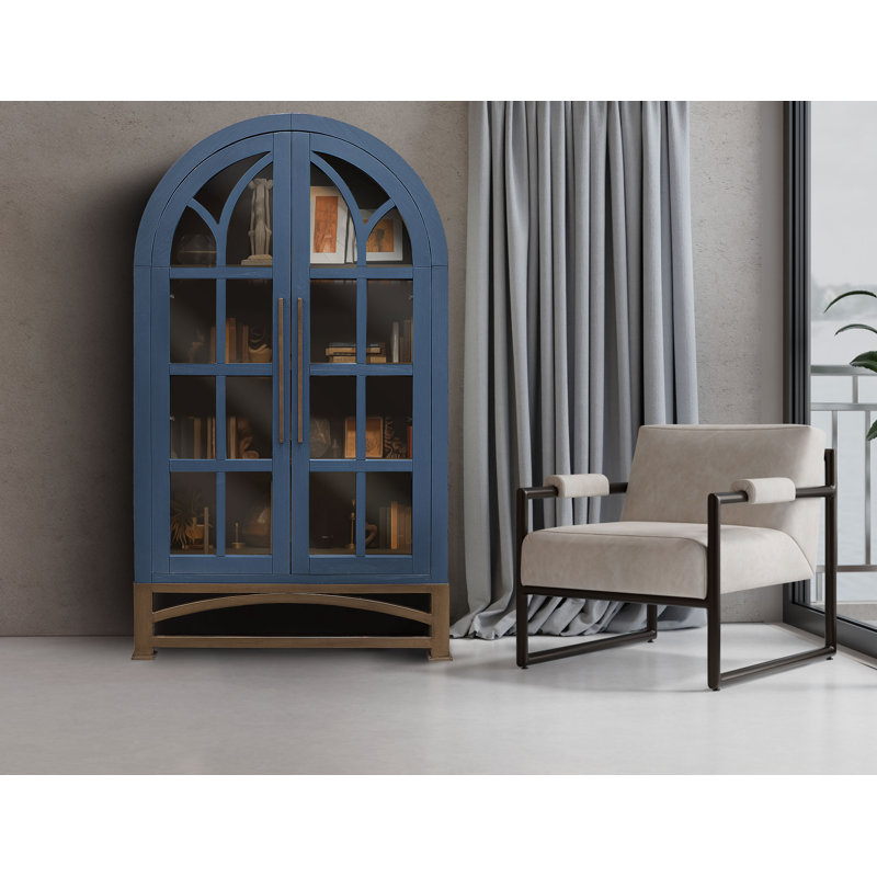 2 Glass Door Cabinet
