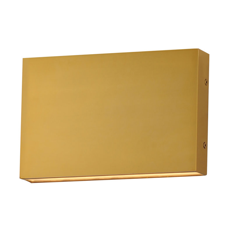Applique murale Brik, Laiton vieilli naturel