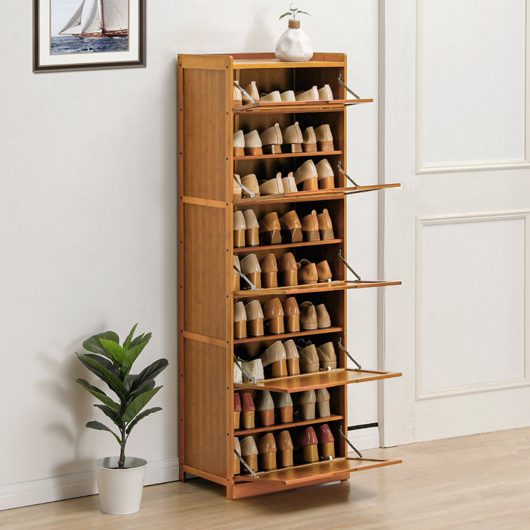 https://assets.wfcdn.com/im/99184756/resize-h755-w755%5Ecompr-r85/2021/202123955/9+Tier+27+Pair+Shoe+Rack+Organizer+Bamboo+Storage+Stand+Cabinet+with+Door+for+Hallway+Entryway.jpg