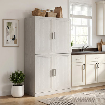 Armoire de rangement avec tablettes réglables Nashaya