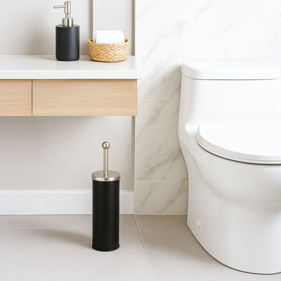 Fillingham Free-Standing Toilet Brush and Holder