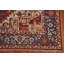 Tapis bleu marine en laine noué à la main Destefano New Age-180301547