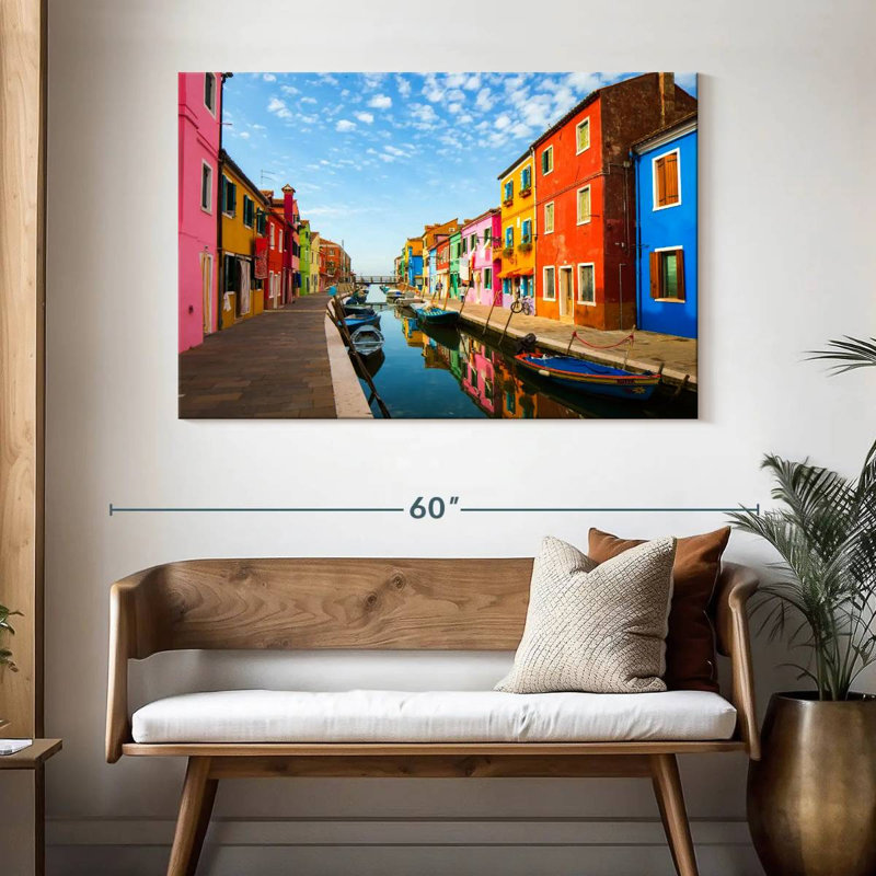 Nicci Burano Italy, 32" H x 48" W