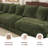 Tolzmann Corduroy Upholstered U-Shaped Sectional-1310739603