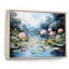 «China Art Lotus Pond III», reproduction d'art sur toile encadrée-1092475402-1092475504
