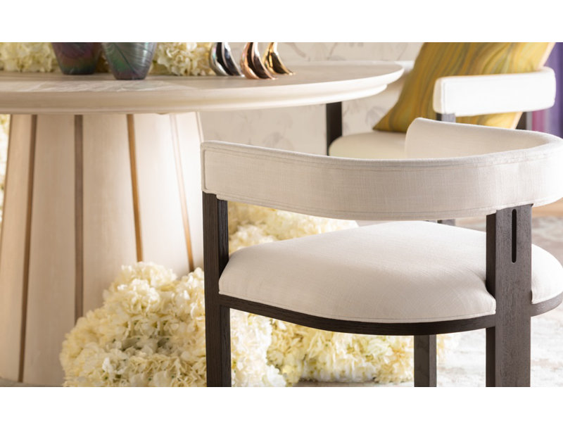 Jude Linen Barrel Chair