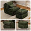 Fauteuil d'appoint rembourré avec repose-pieds Modern-998673942