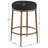 Ferro Hessle Linen Textured Performance Fabric Upholstered Counter Stool-288431811-290422129