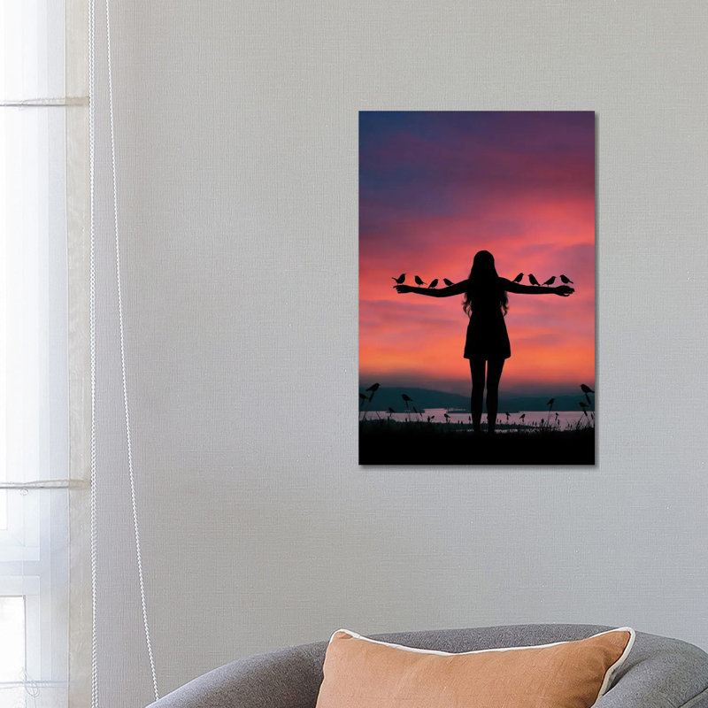 Nest Of Birds by Abdullah Evindar - Wrapped Canvas Print, 66.04 cm H x 45.72 cm W