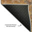 Tapis terre cuite lavable à la machine Premium Prisco-1562072533